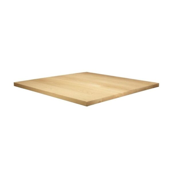 Whimsey Solid Ash Table Top - Unfinished - 90cm x 90cm (Square)