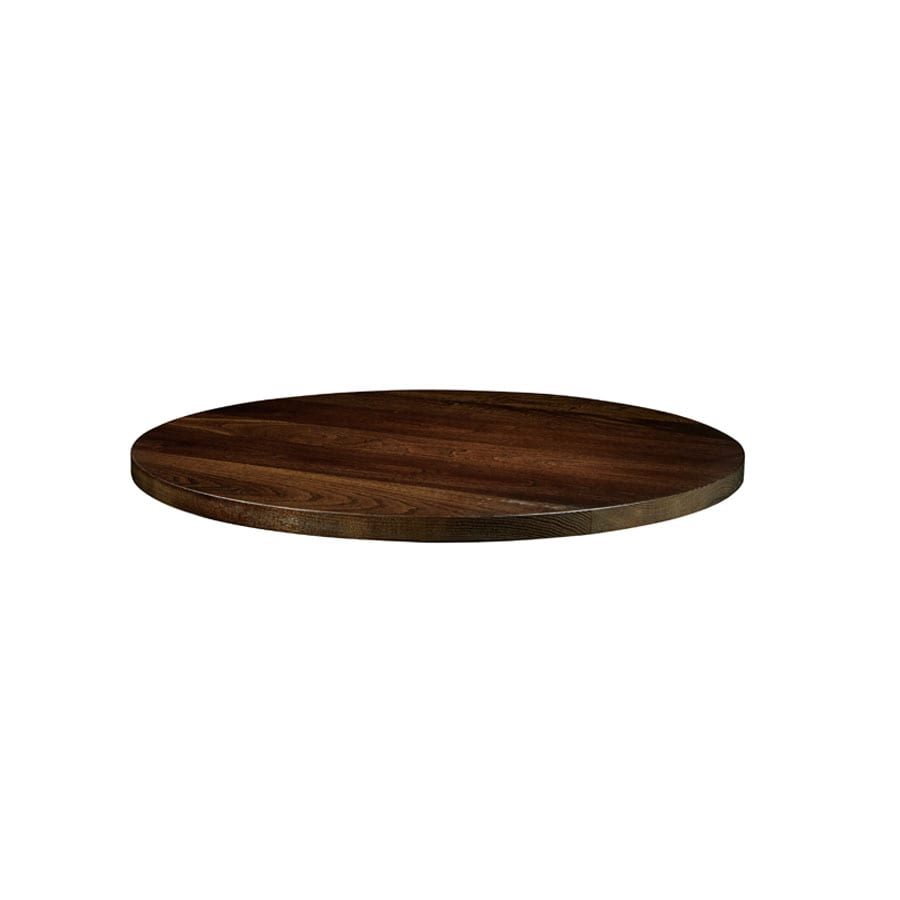 Whimsey Solid Ash Table Top - Dark Walnut - 75cm Diameter(Round)