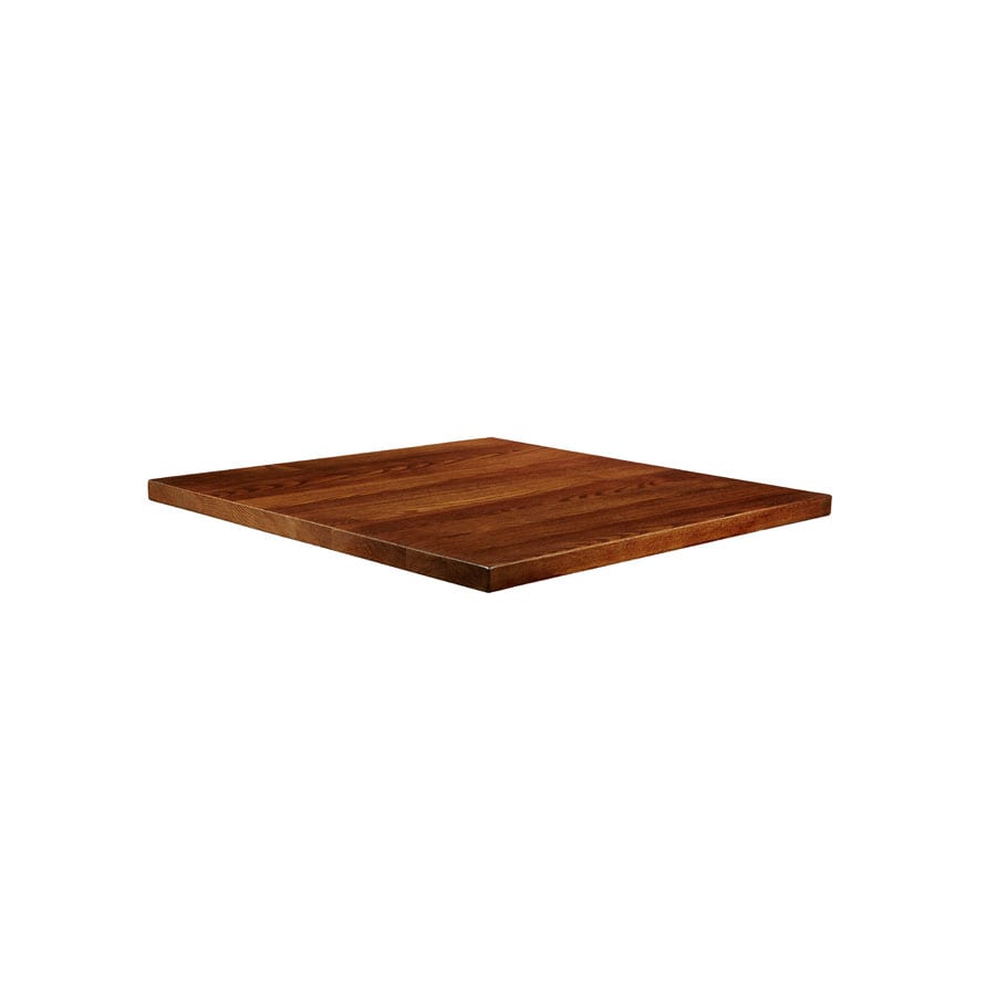 Whimsey Solid Ash Table Top - Dark Walnut - 60cm x 60cm (Square)