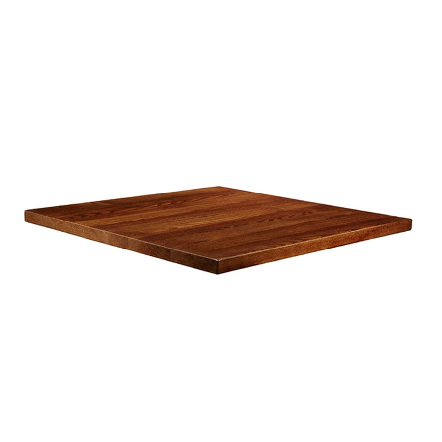 Whimsey Solid Ash Table Top - Dark Walnut - 90cm x 90cm (Square)