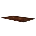 Whimsey Solid Ash Table Top - Dark Walnut - 180cm x 70cm (Rect)