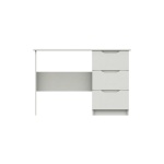 Sinata Three Drawer Dressing Table - White Gloss