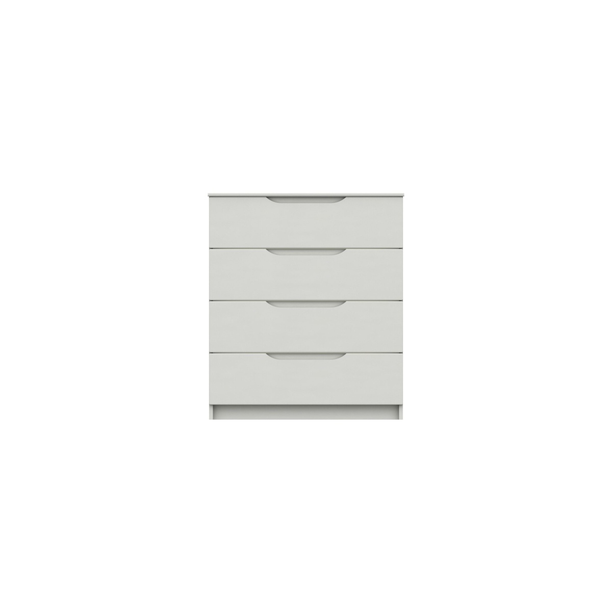 Sinata Gloss 4 Drawer Chest - White Gloss