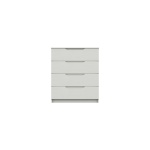 Sinata Gloss 4 Drawer Chest - White Gloss