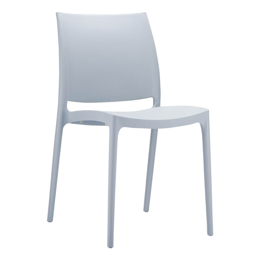 Spek Side Chair - Silver Grey (Suitable For Outdoor).