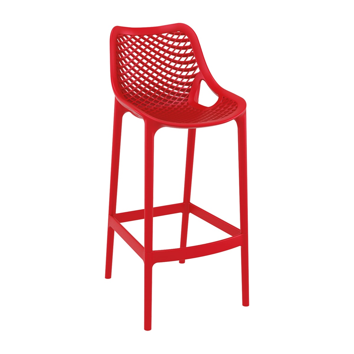 Spyro Bar Stool - Red