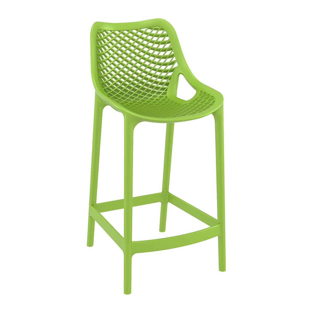 Spyro Mid Height Bar Stool 65 - Tropical Green