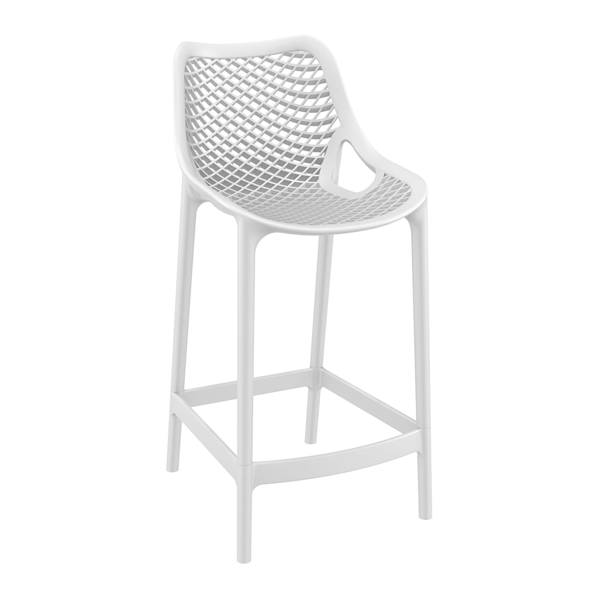 Spyro Mid Height Stool 65 - White