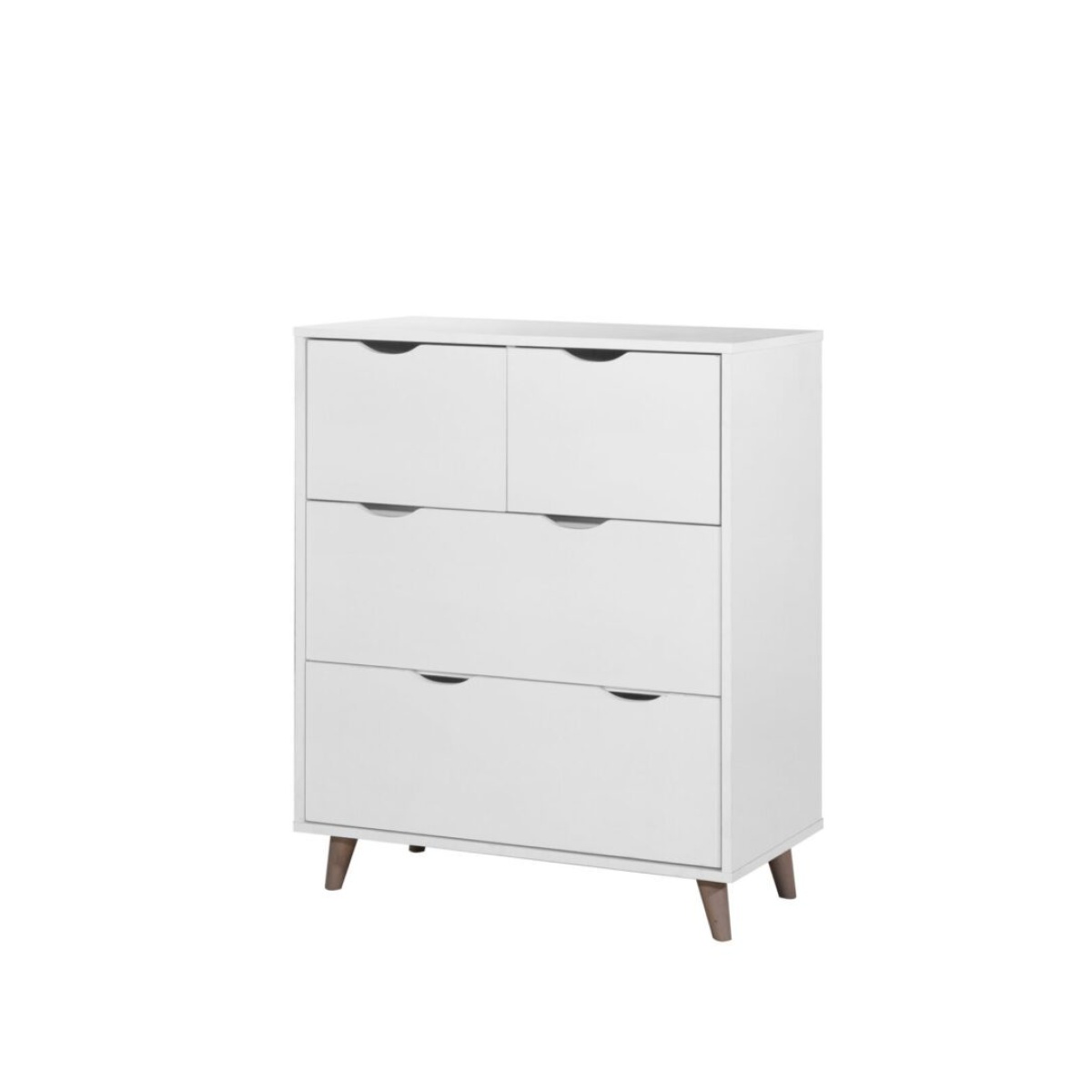 Dunort 4 Drawer Chest White