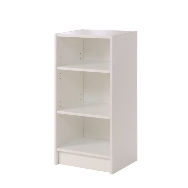 Enantial Small Narrow Bookcase White