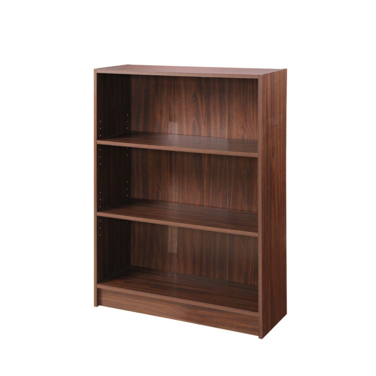 Enantial Low Wide Bookcase Walnut