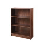 Enantial Low Wide Bookcase Walnut