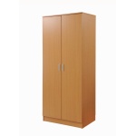 Renio  2 Door Wardrobe Beech