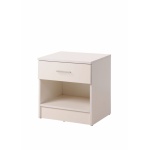 Renio  Nightstand With 1 Drawer White