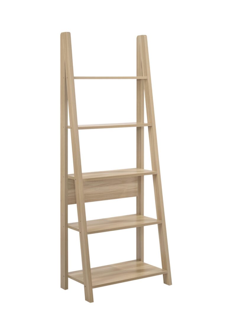 Kira Ladder Bookcase Oak