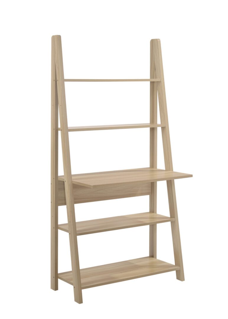 Kira Tall Ladder Desk Oak