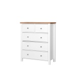 Cannory 2+3 Drawer Chest White