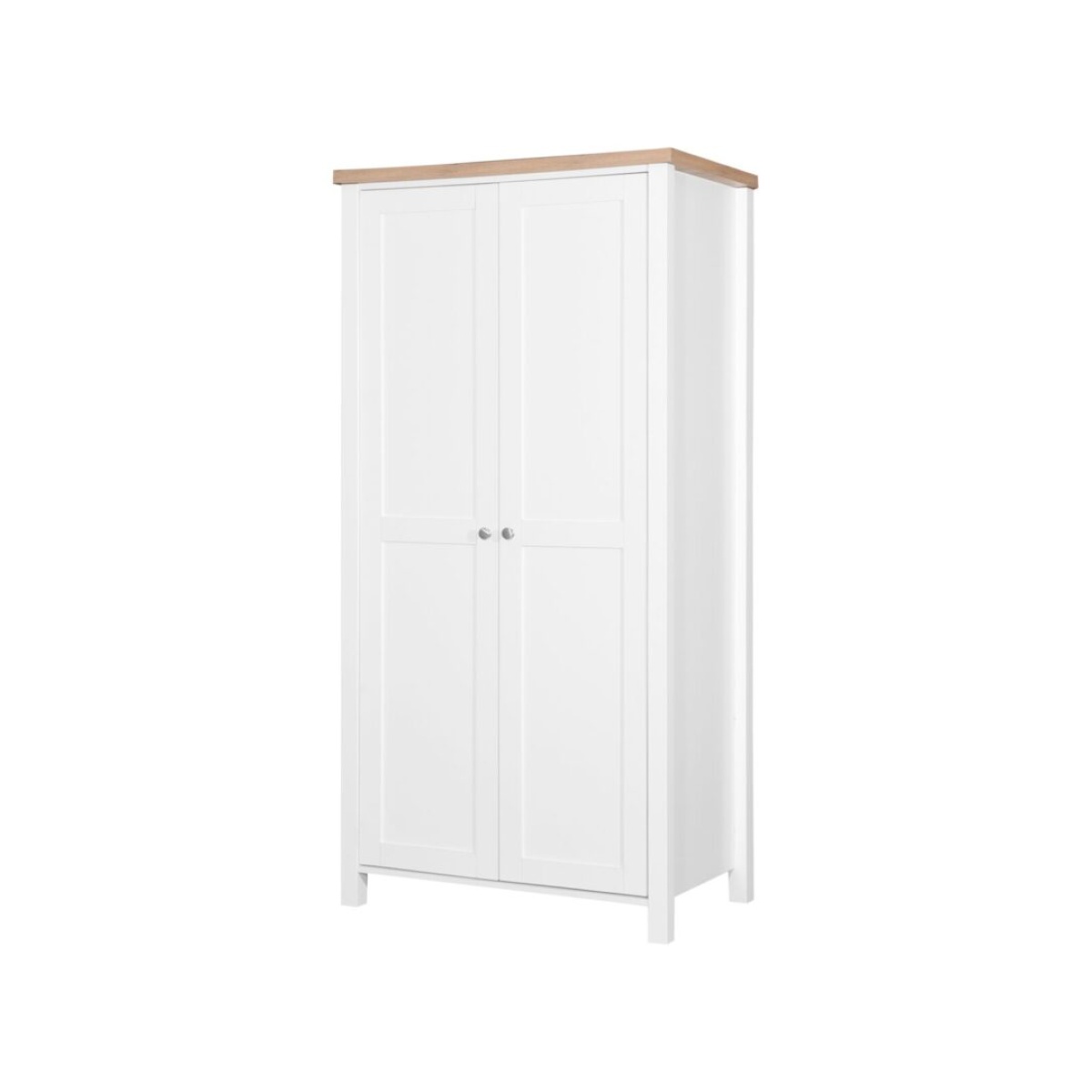 Cannory 2 Door Wardrobe White