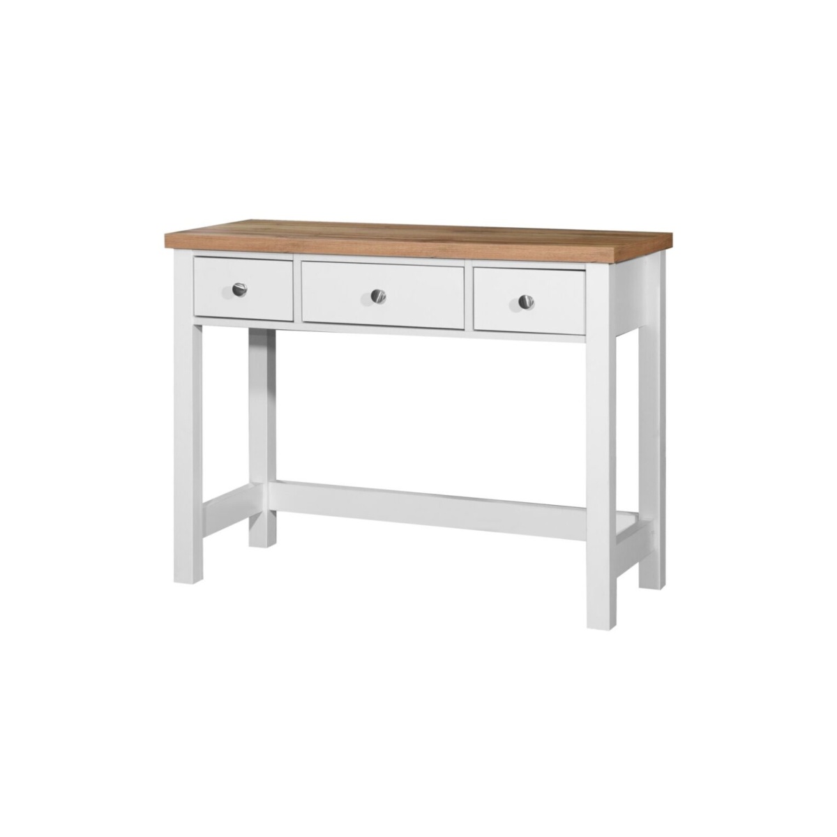 Cannory Dressing Table With 3 Drawers White