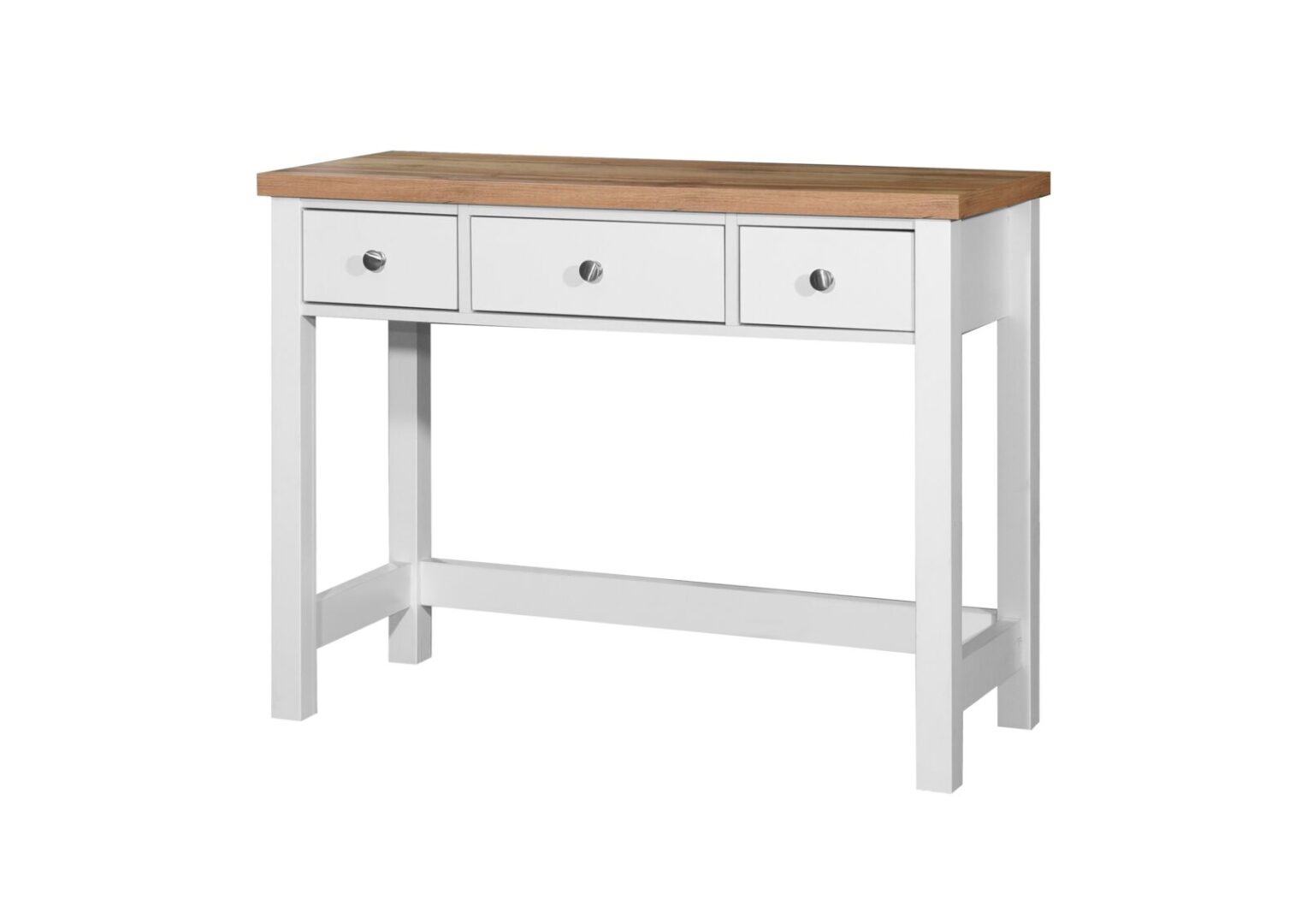 Cannory Dressing Table With 3 Drawers White