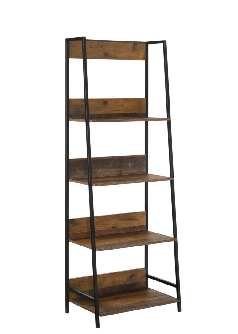Canour  Bookcase With 4 Shelves Narrow