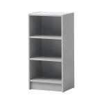 Enantial Small Narrow Bookcase Grey