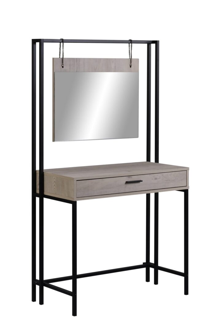 Kahra Dressing Table With Mirror Ash Oak
