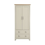 Cisnon Cream 2 Door Wardorbe 2 Drawers Cream