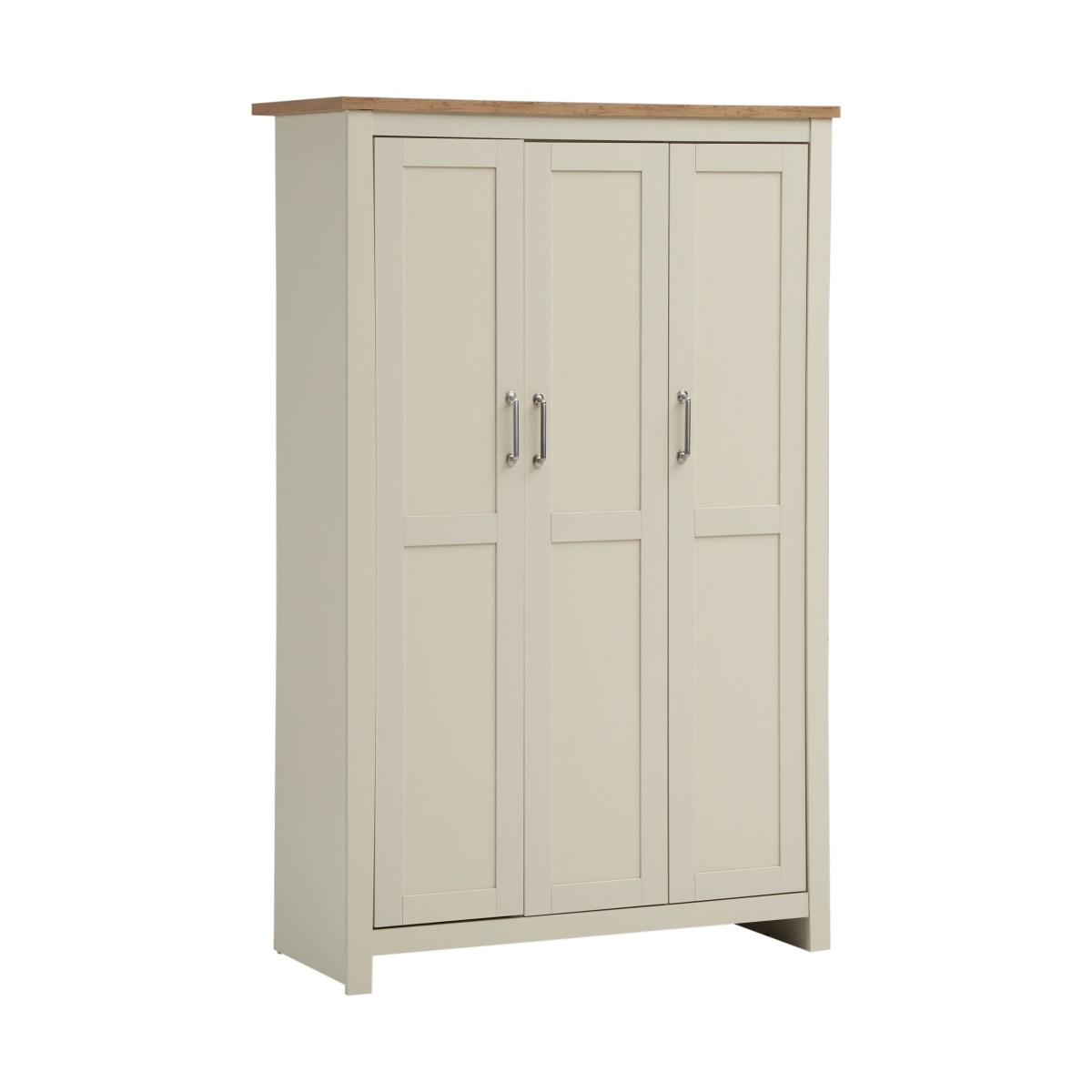 Cisnon Cream 3 Door Wardrobe Cream