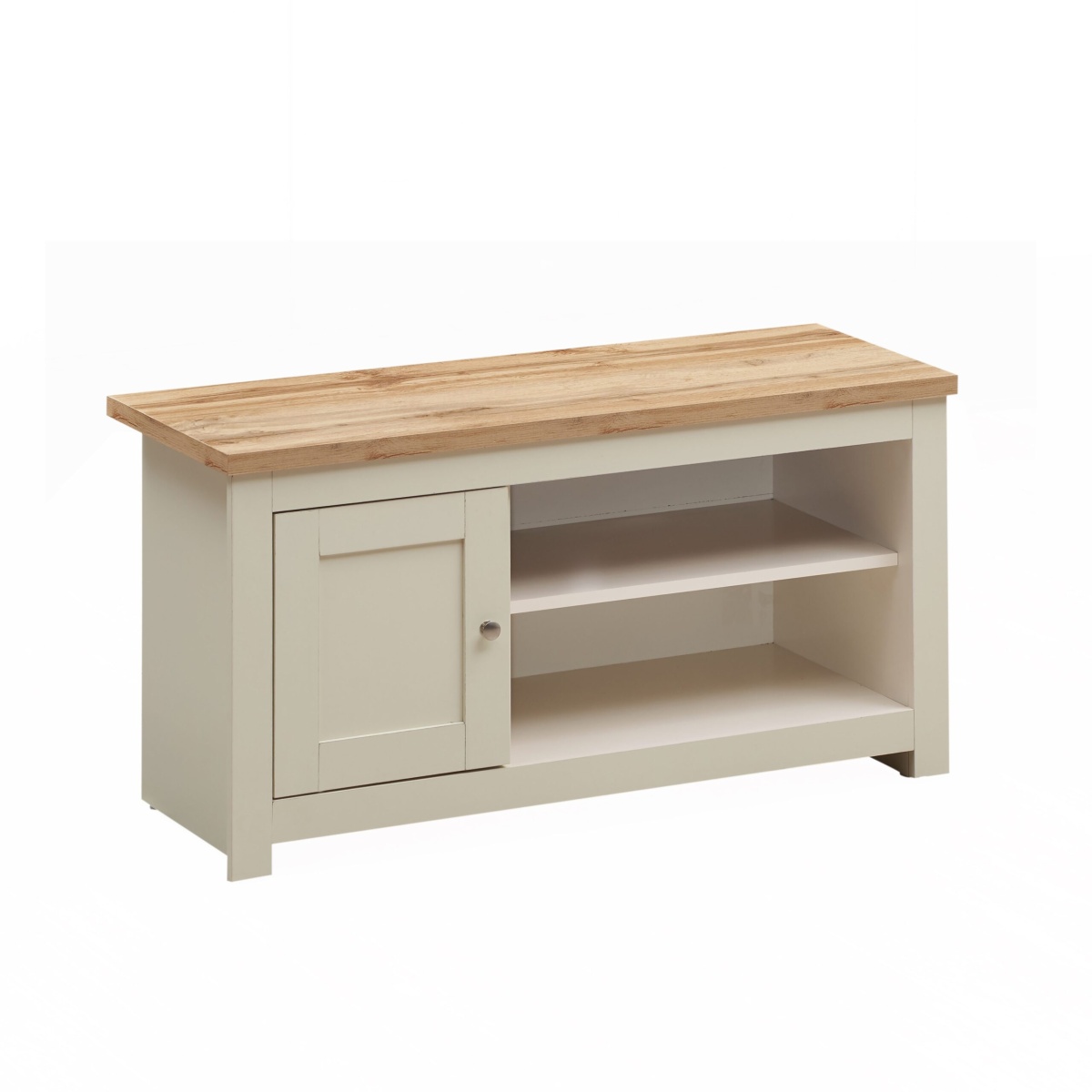 Cisnon Cream TV Unit 1 Door 1 Shelf Cream