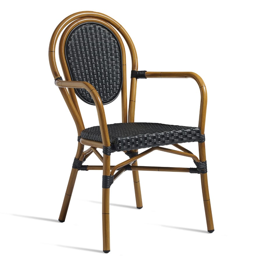 Timothy Arm Chair - Black
