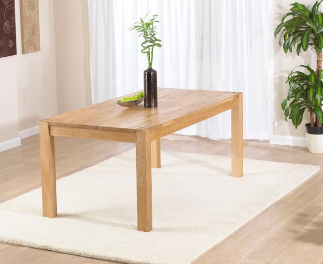Vernin Oak 150cm Dining Table