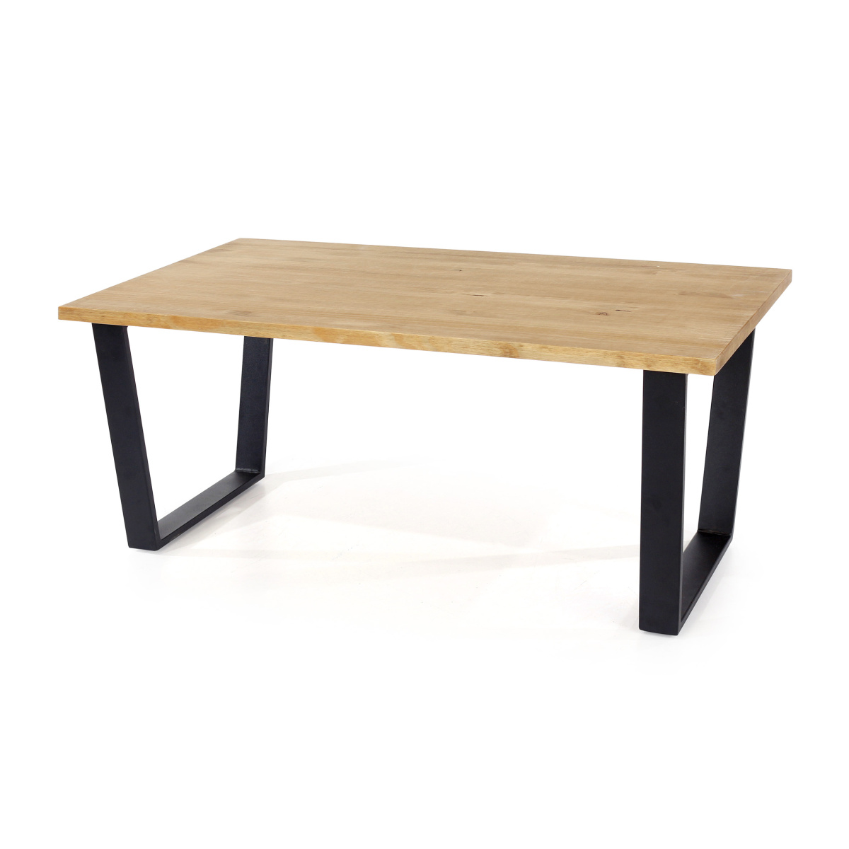 East Coffee Table Black Metal Legs