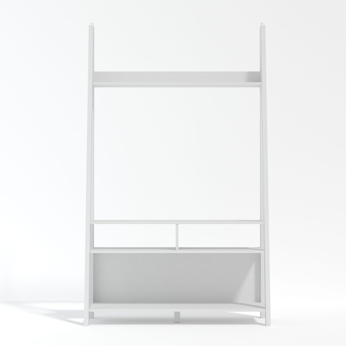 Jima Ladder TV Unit White