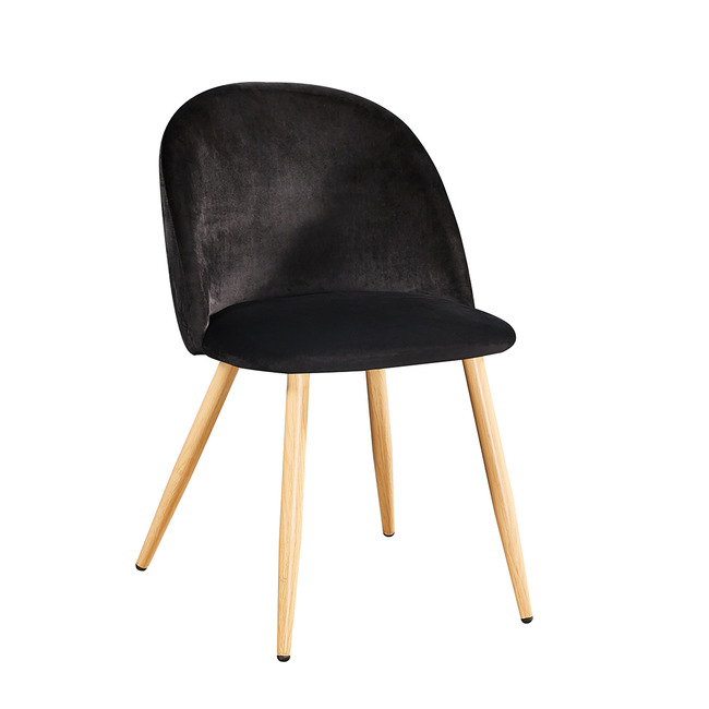 Vasey Chairs Black (Pk 2)