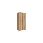 Wister Two Door Wardrobe - Rustic Oak