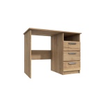 Wister Three Draw Dressing Table - Rustic Oak