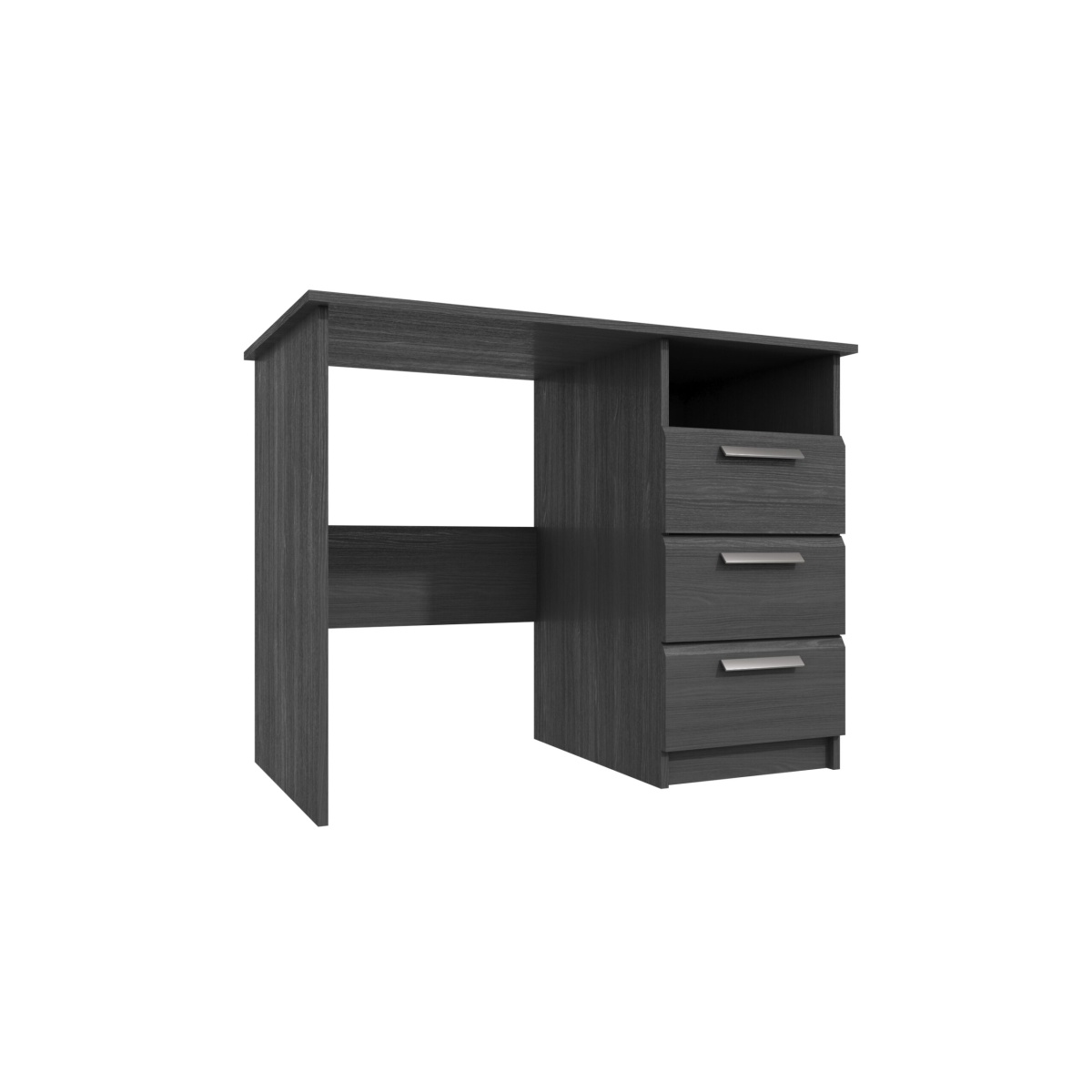 Wister Three Draw Dressing Table - Graphite