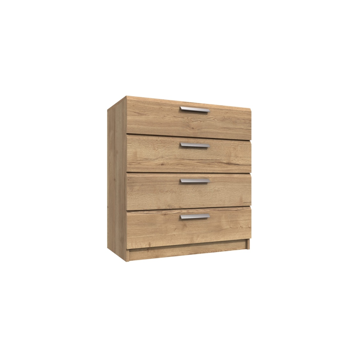 Wister Four Drawer Chest - Rustic Oak