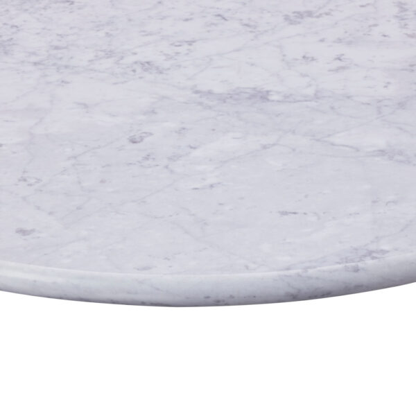 80cm Round Tabus Solid Carrara Marble Table Top – 20mm thick