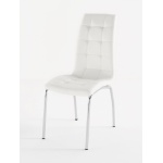 Geo High Chair Black Or White - White