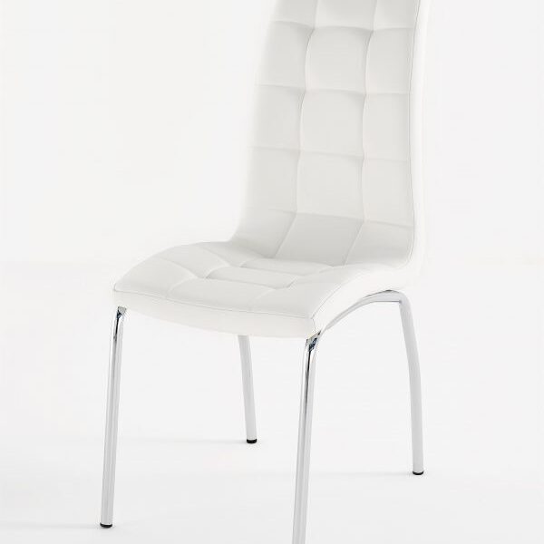 Geo High Chair Black Or White - White