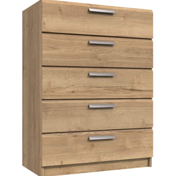 Wister Five Drawer Chest Fully Assembled