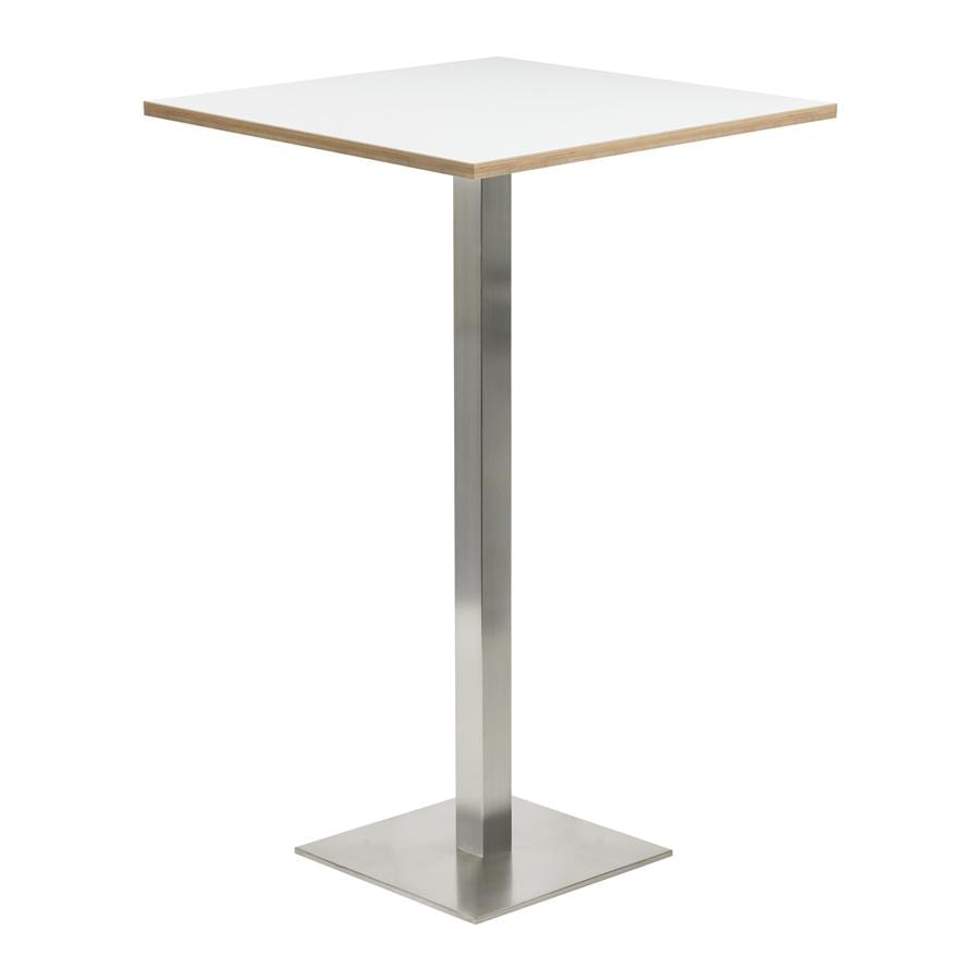 Zumba Poseur Table - Square Base - 60cm Square Top