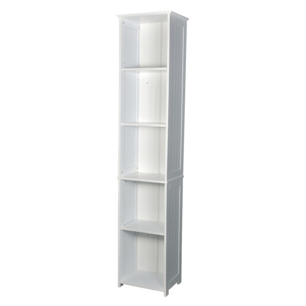 Alorta Tall Cupbard - White Cabinet