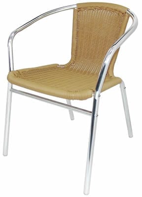 Supony 4 Chairs Aluminium Chairs Indoor Outdoor Use