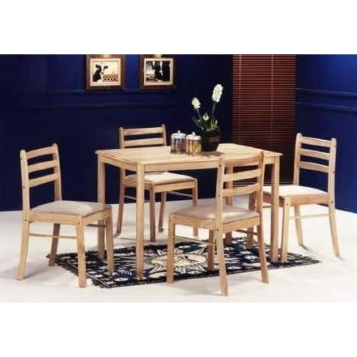 Atila Beech Table - Rectangle