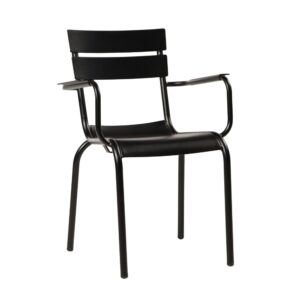 Mandel Aluminium Side Chair Armrests