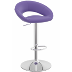 Serene Purple Breakfast Bar Stool Height Adjustable.