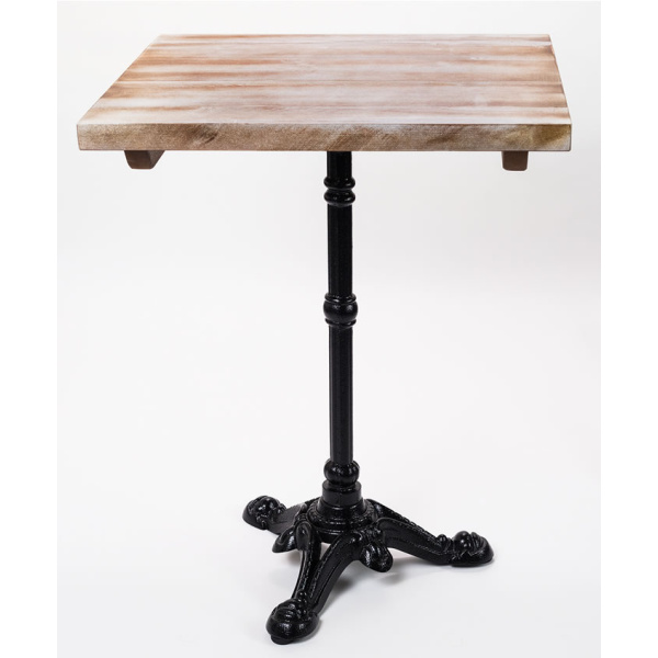 Barron Three Leg Table Rustic Top